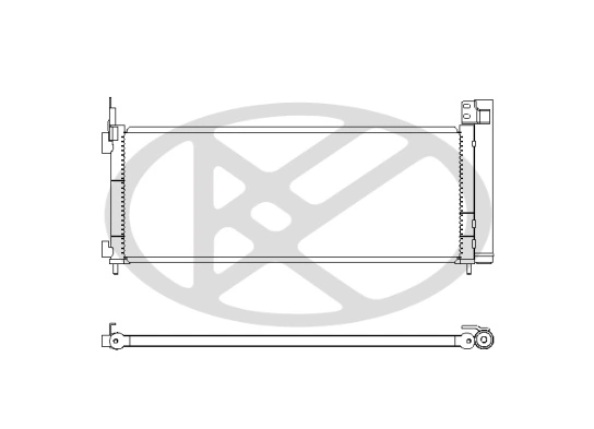 Condenser, air conditioning CD011134