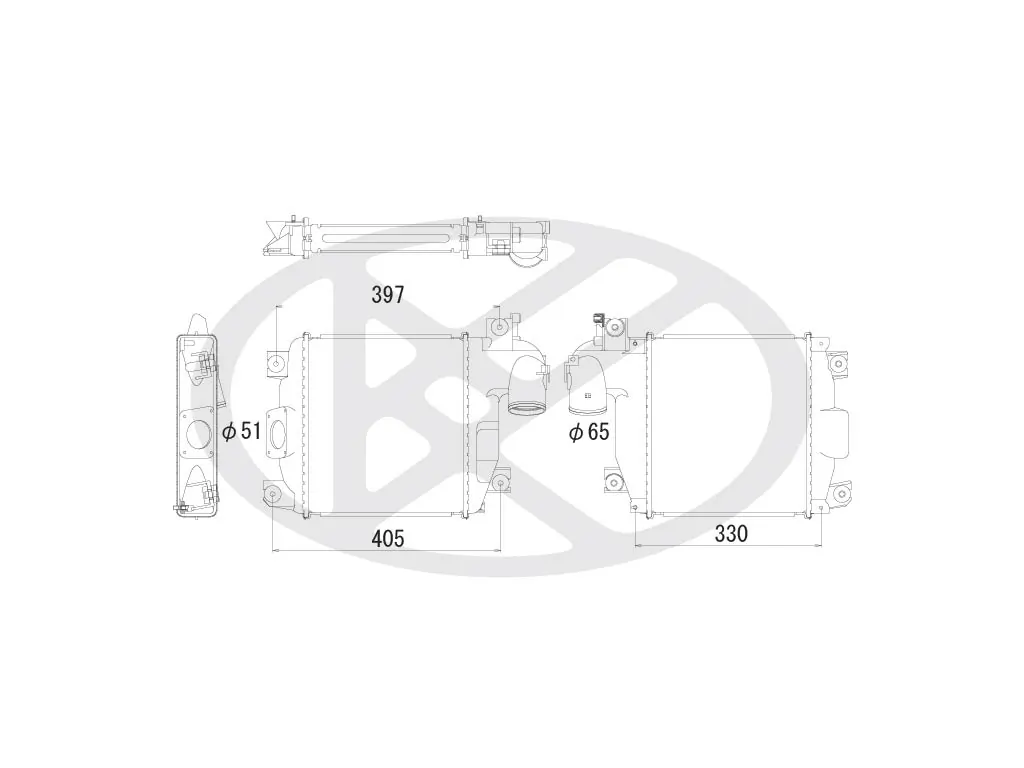 Charge Air Cooler IA010165