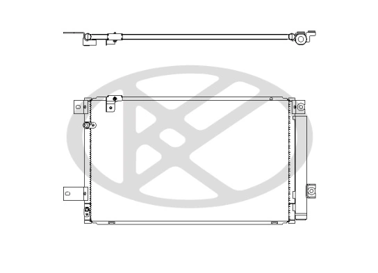 Condenser, air conditioning CD010442M