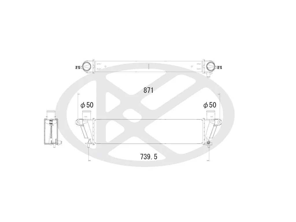 Charge Air Cooler IA050127