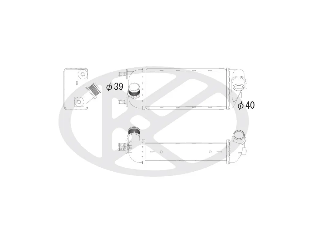 Charge Air Cooler IA510111