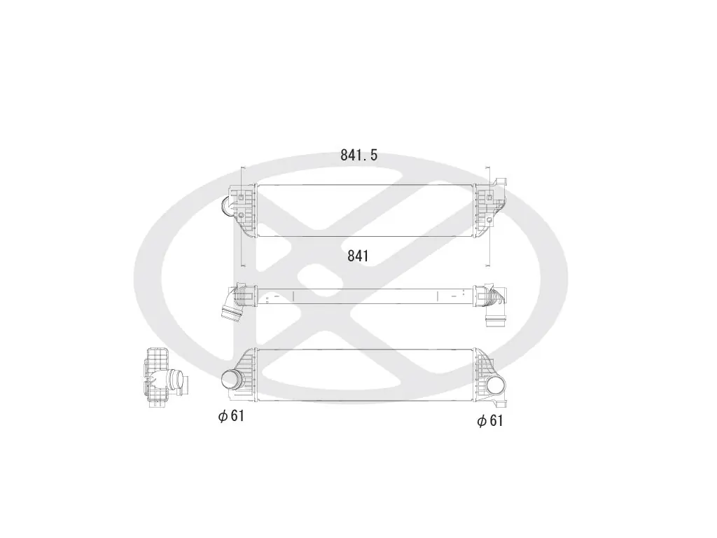 Charge Air Cooler IA490156