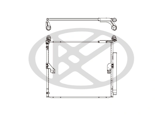 Condenser, air conditioning CD010571M