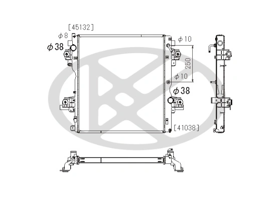 水箱散热器 PL012474