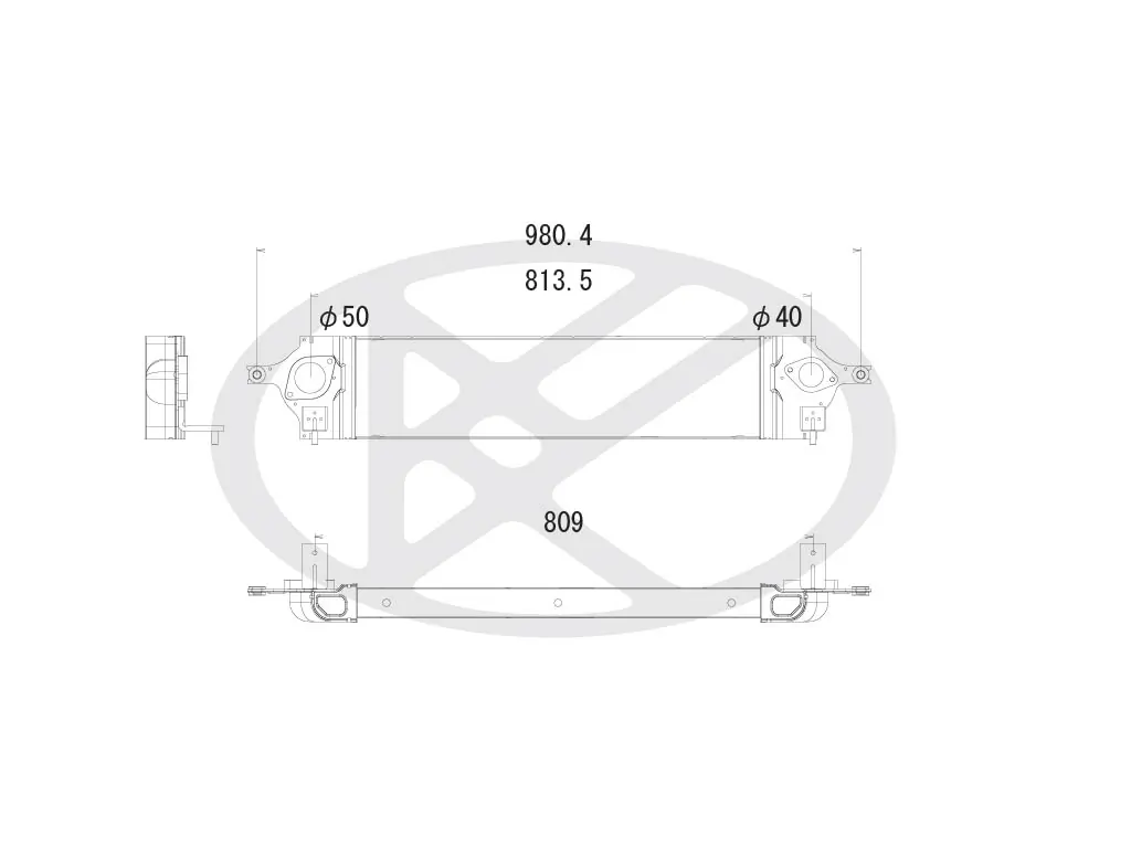 Charge Air Cooler IA020142