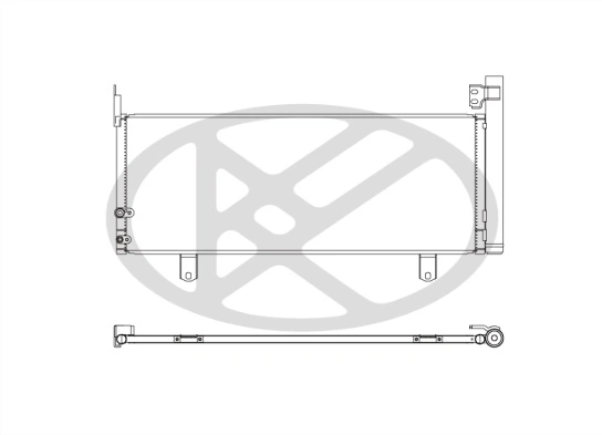 Condenser, air conditioning CD010766M