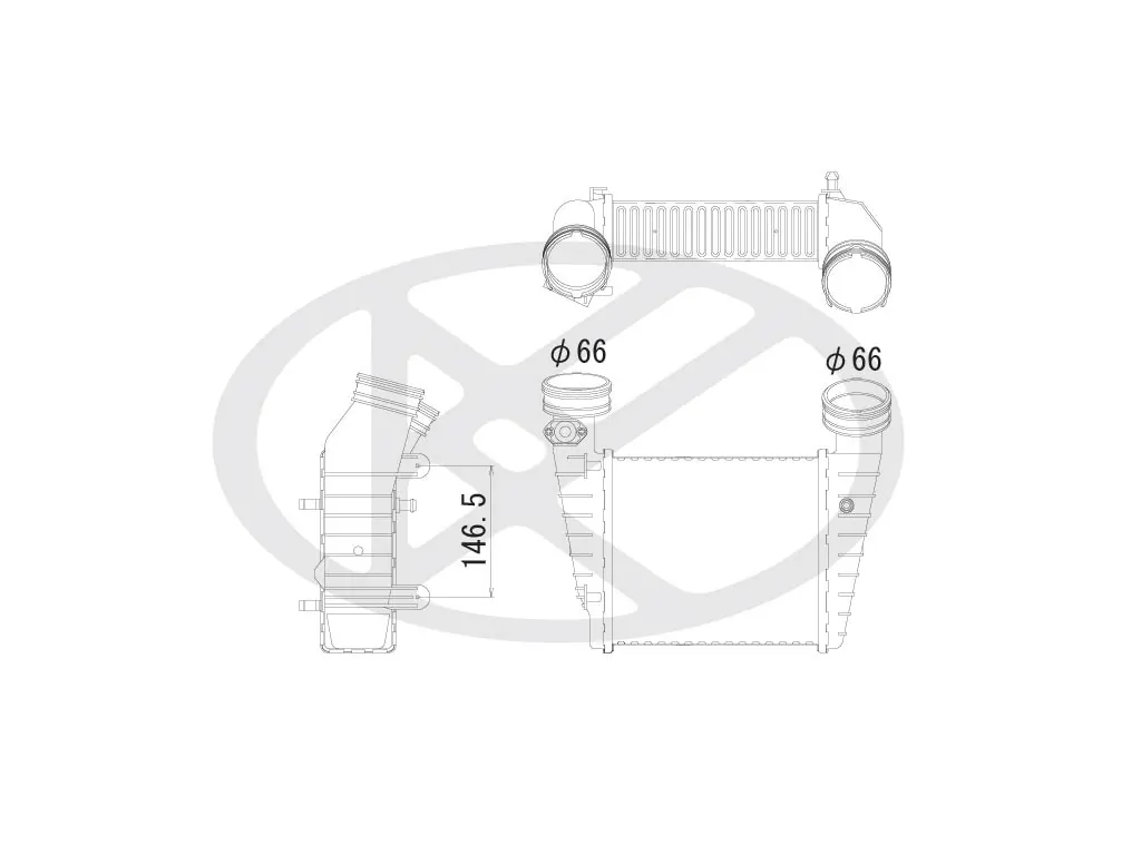 Charge Air Cooler IA450174