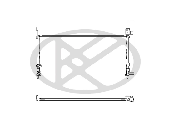 Condenser, air conditioning CD010788M