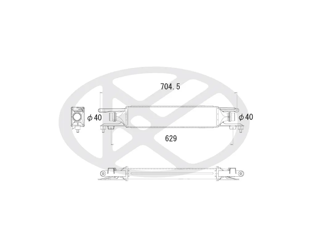Charge Air Cooler IA460145