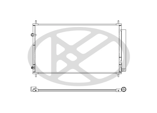 Condenser, air conditioning CD011188