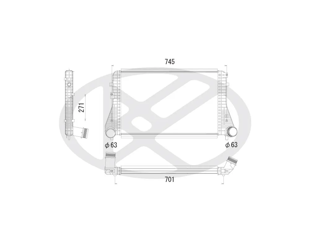 Charge Air Cooler IA450169