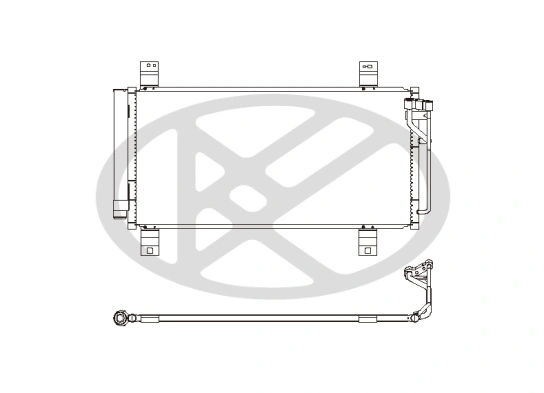 Condenser, air conditioning CD060622
