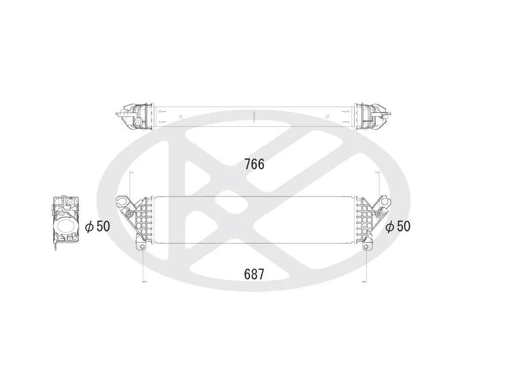 Charge Air Cooler IA060130