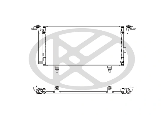 Condenser, air conditioning CD090542M