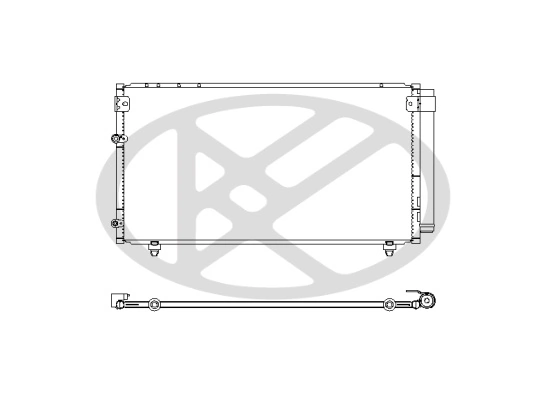 Condenser, air conditioning CD010378M