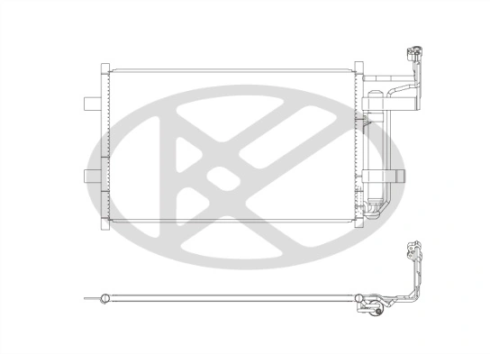 Condenser, air conditioning CD060682