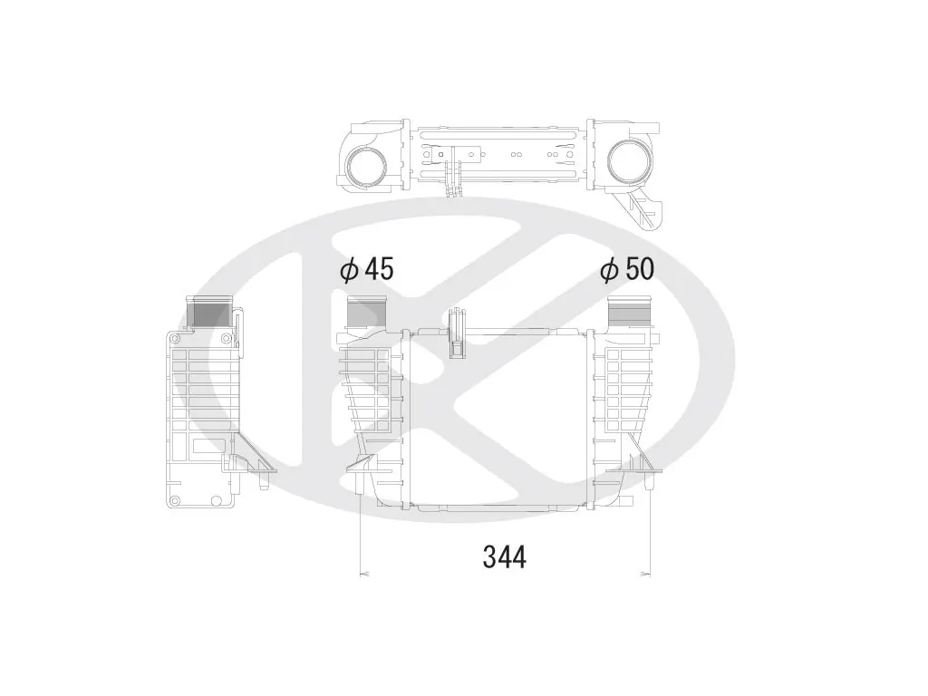 Charge Air Cooler IA020137
