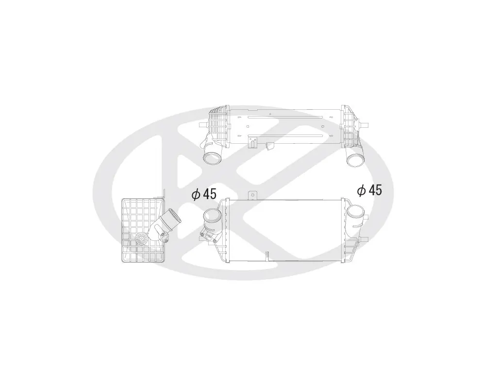 Charge Air Cooler IA810123