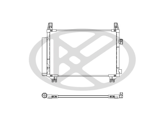 Condenser, air conditioning CD010926M