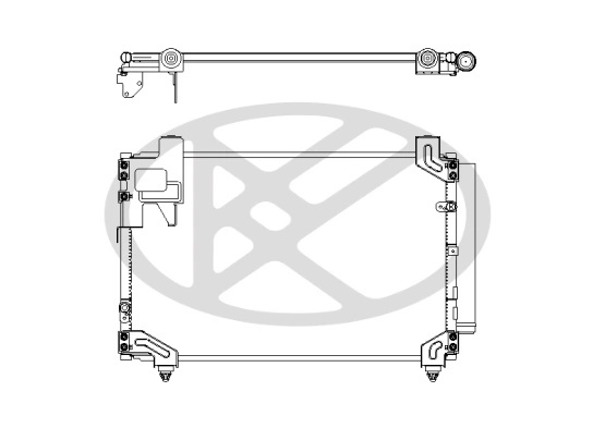 Condenser, air conditioning CD010441M
