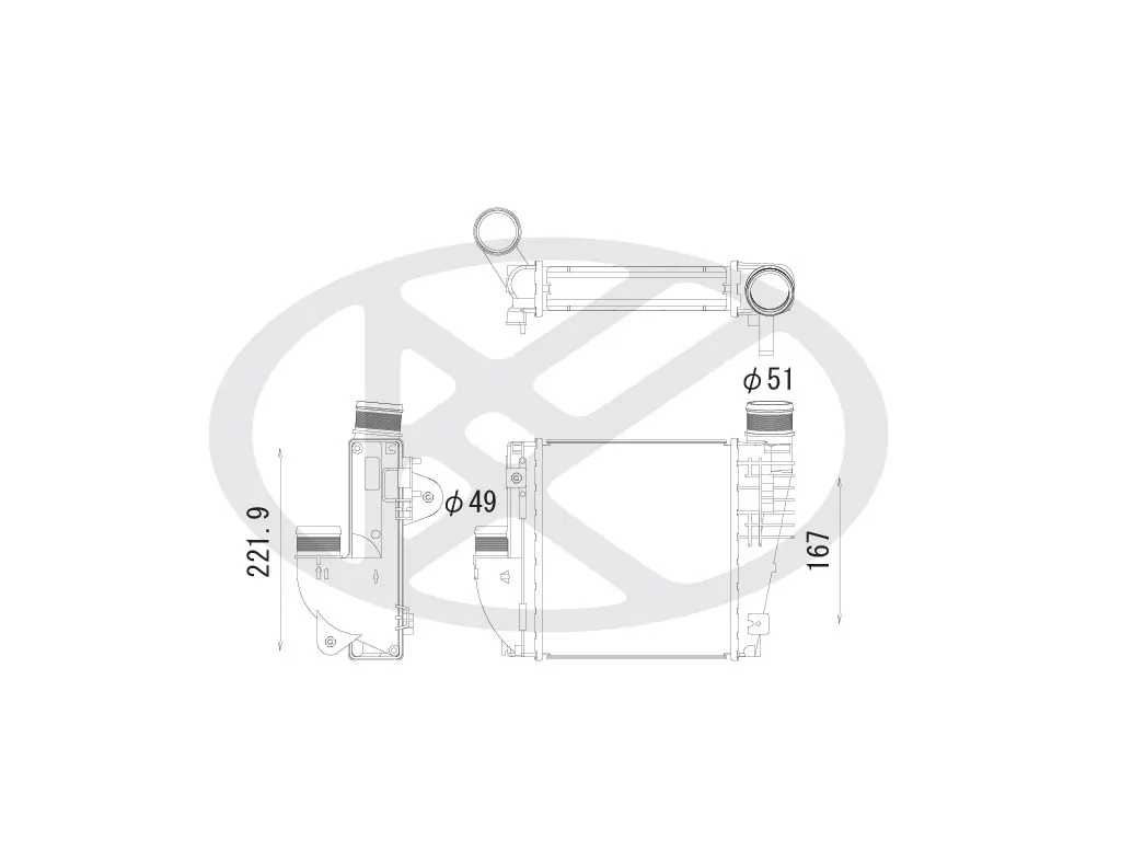 Charge Air Cooler IA470151