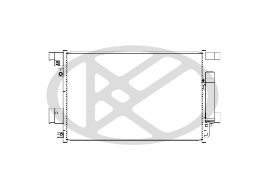 Condenser, air conditioning CD030418