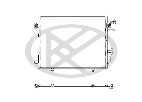 Condenser, air conditioning CD030439