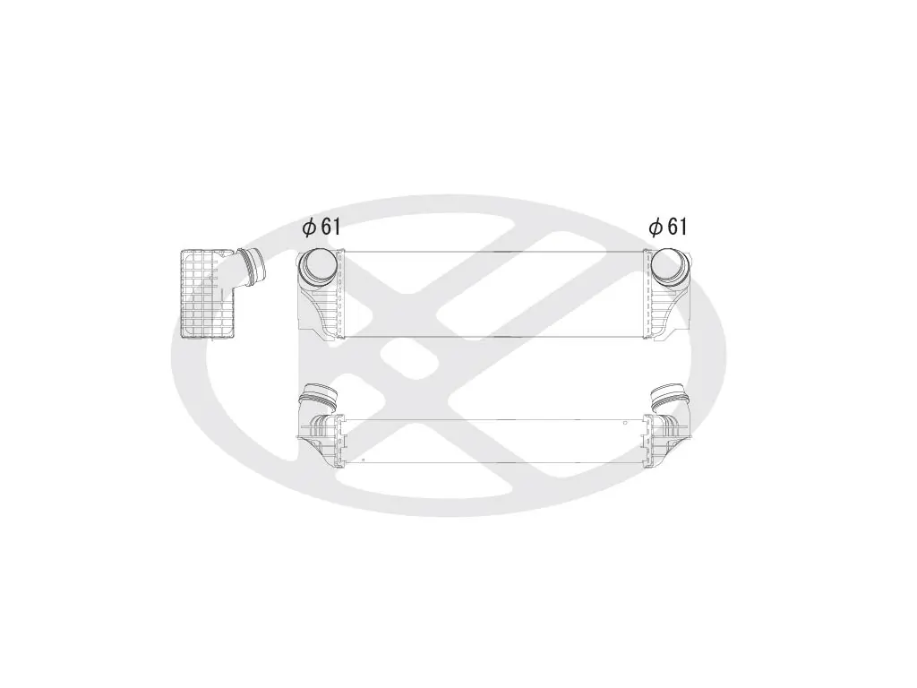 Charge Air Cooler IA420110