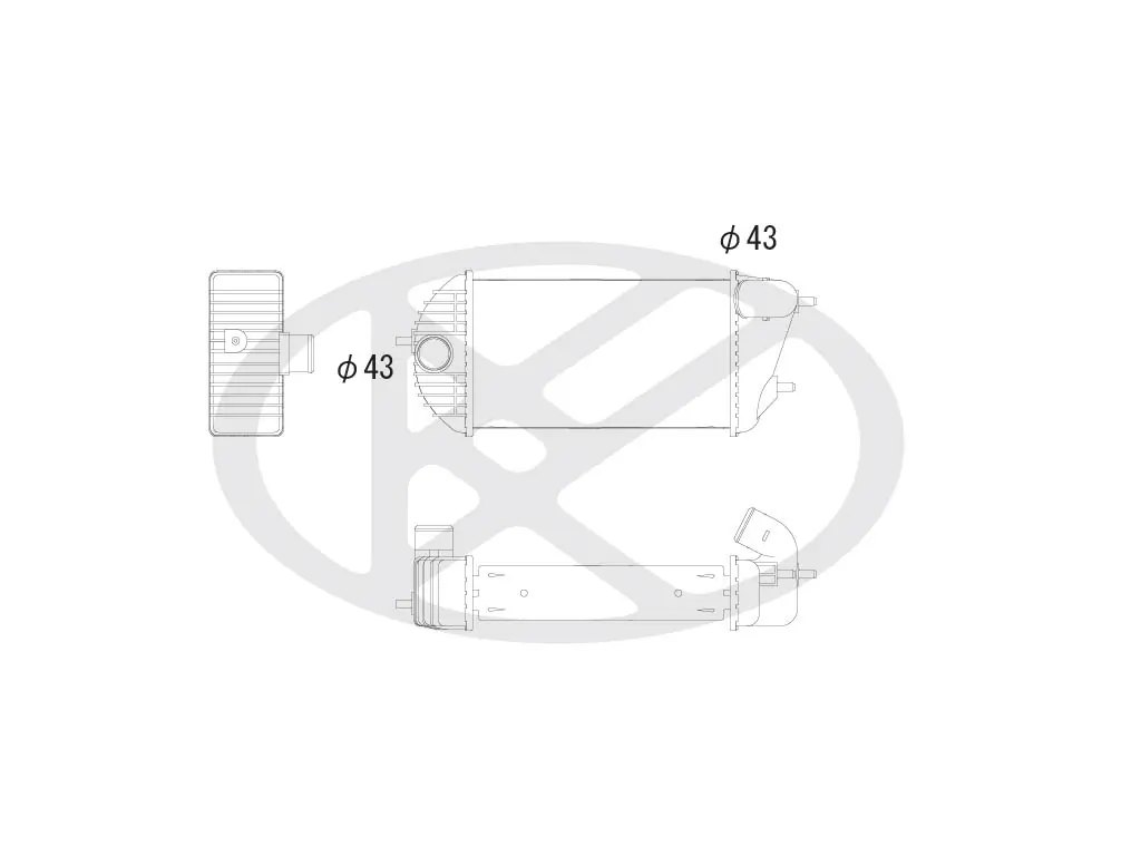 Charge Air Cooler IA100160