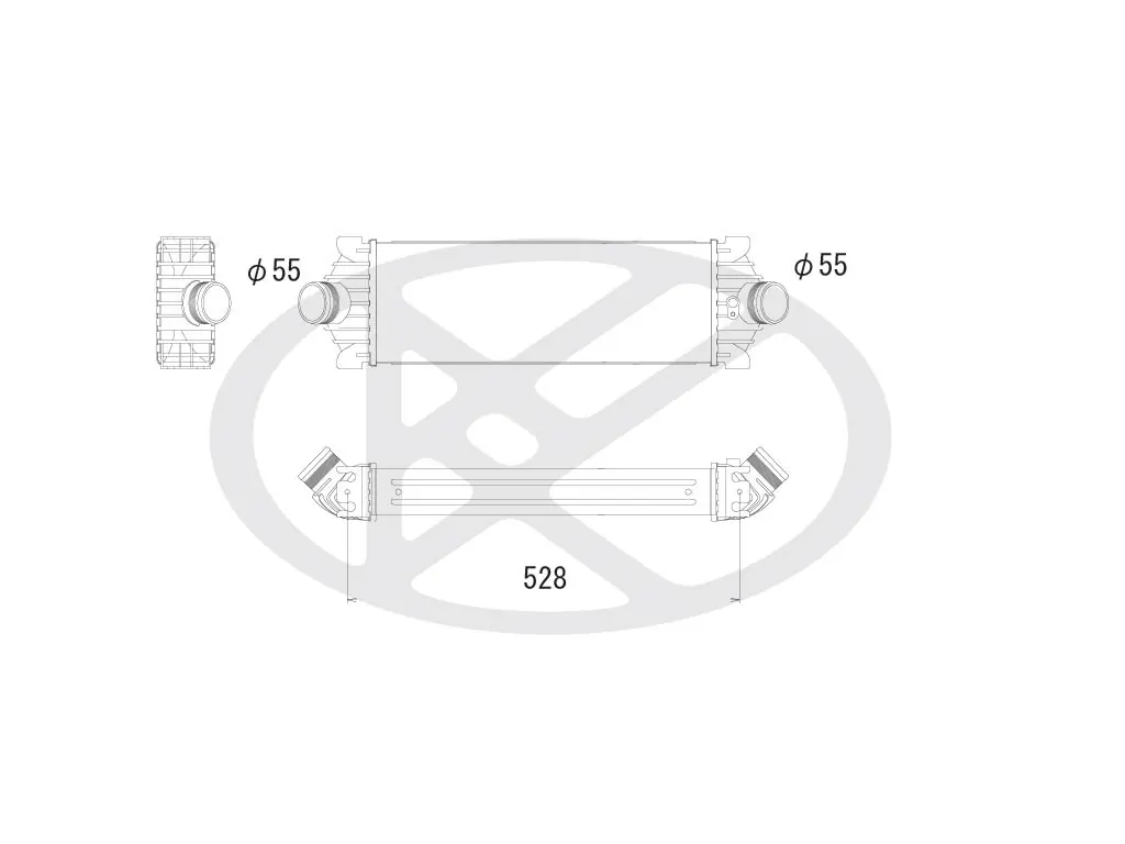 Charge Air Cooler IA320116