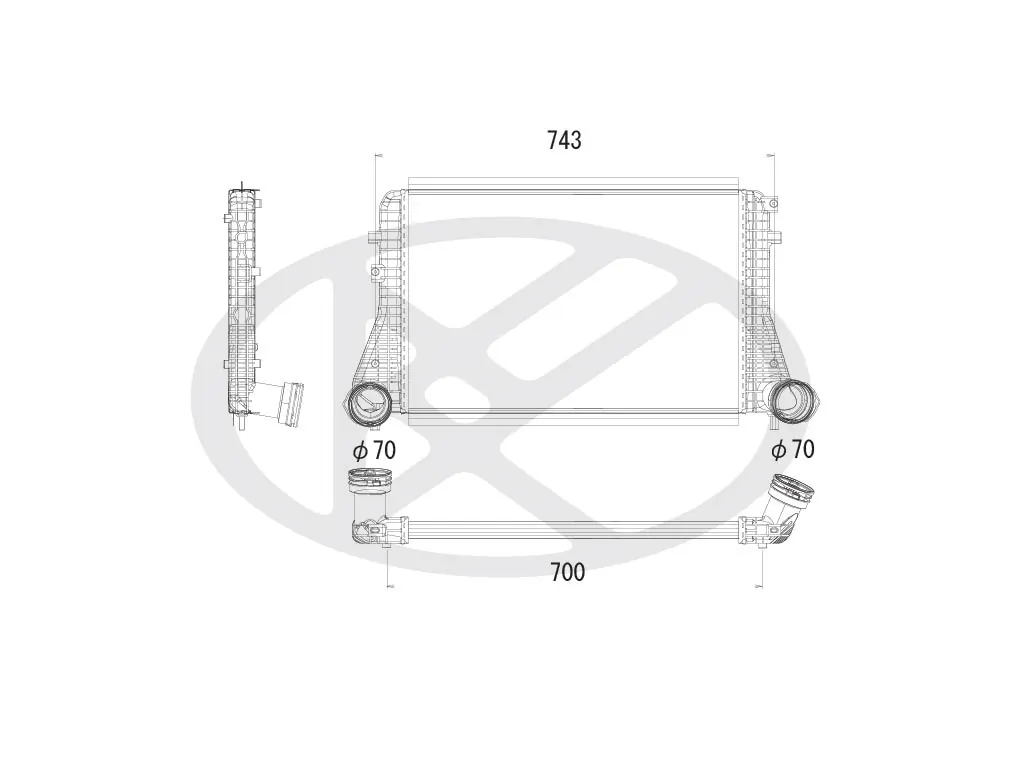 Charge Air Cooler IA450173