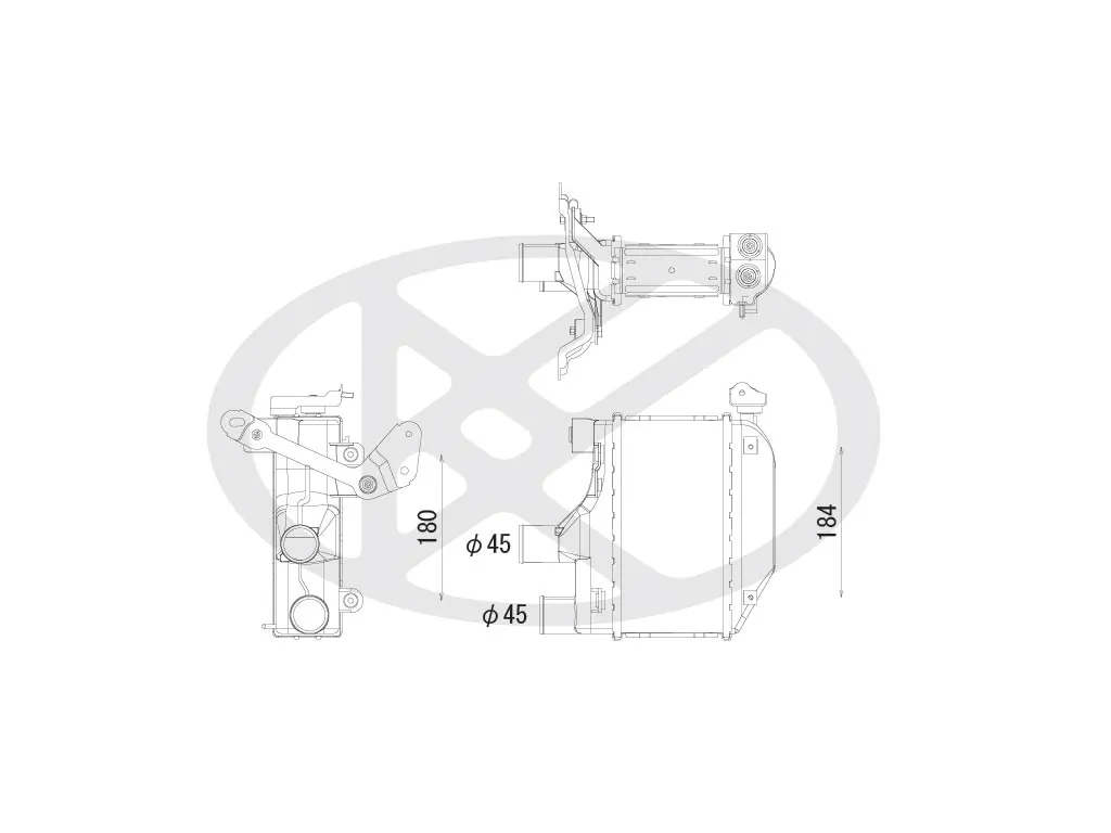 Charge Air Cooler IA010161