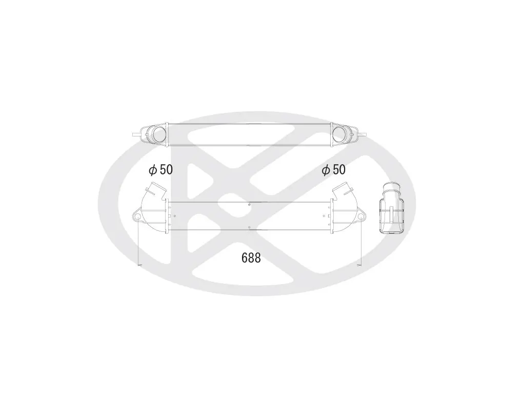 Charge Air Cooler IA510112