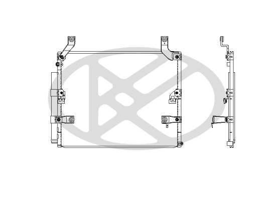 Condenser, air conditioning CD010555