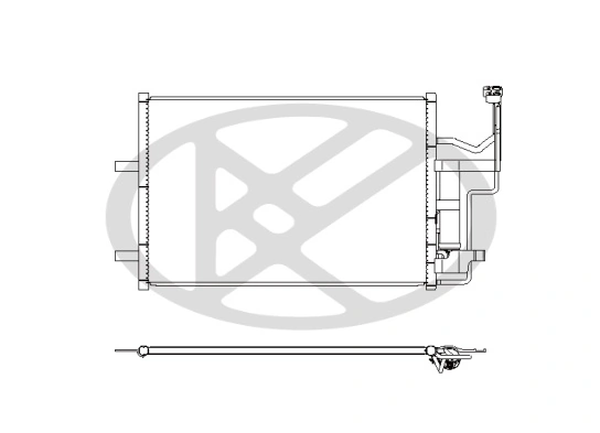 Condenser, air conditioning CD060531