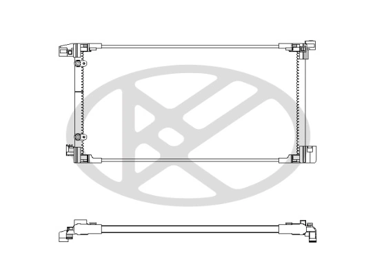 Condenser, air conditioning CD011193