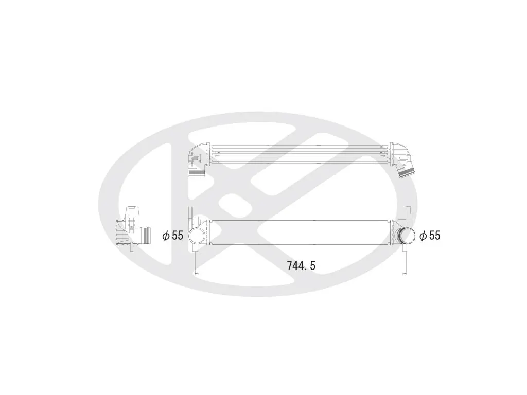 Charge Air Cooler IA450166