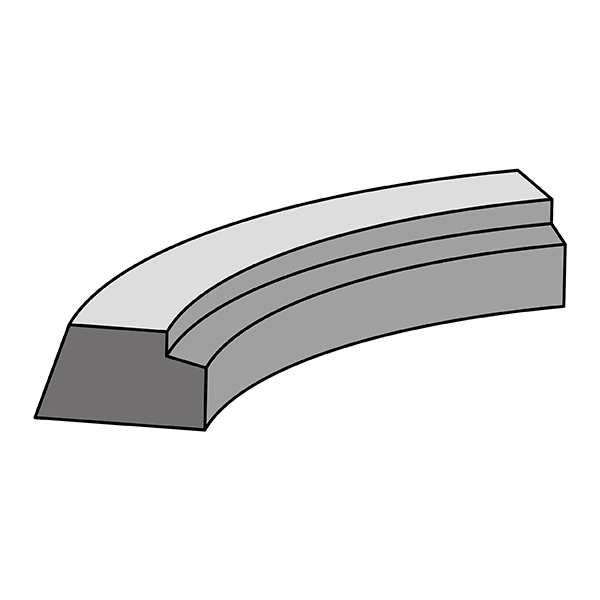 HUTCHINSON 1110 K 4 V-Ribbed Belt