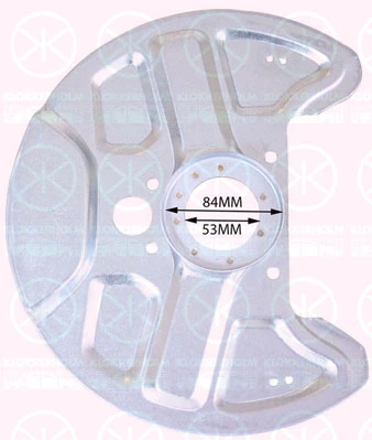 Splash Guard, brake disc 9040371