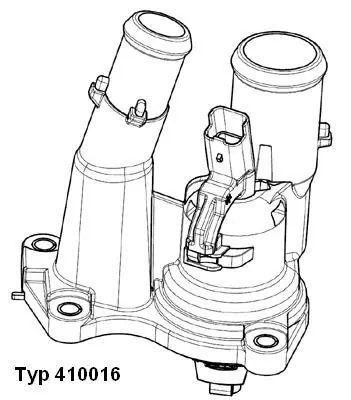 Thermostat, coolant 410016.98D