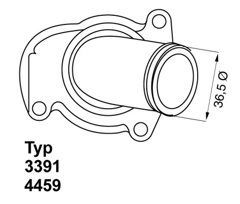 Thermostat, coolant 4459.92D