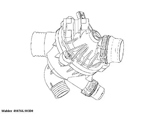 Thermostat, coolant 410766.103D0