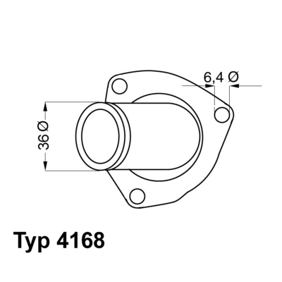 Thermostat, coolant 4168.92D