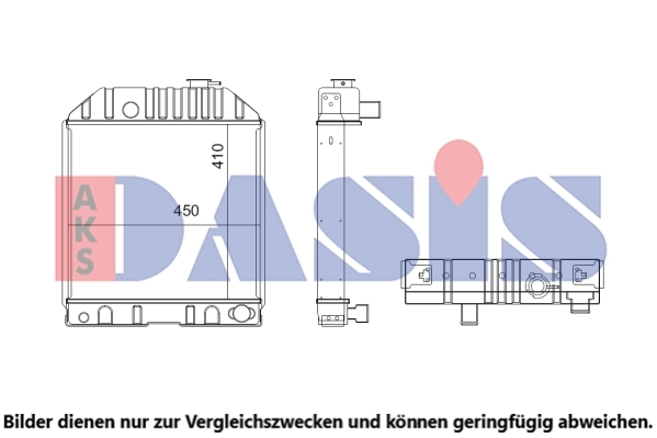 Radiator, engine cooling 440632N
