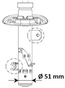 Shock Absorber Excel-G 3338015