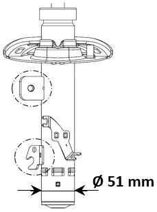 Shock Absorber Excel-G 3348012