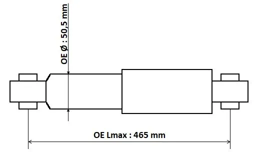 Shock Absorber Excel-G 345700