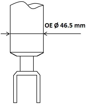 Stoßdämpfer Excel-G 341844