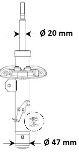 Shock Absorber Excel-G 3348098