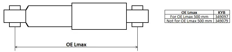 Shock Absorber Excel-G 349079